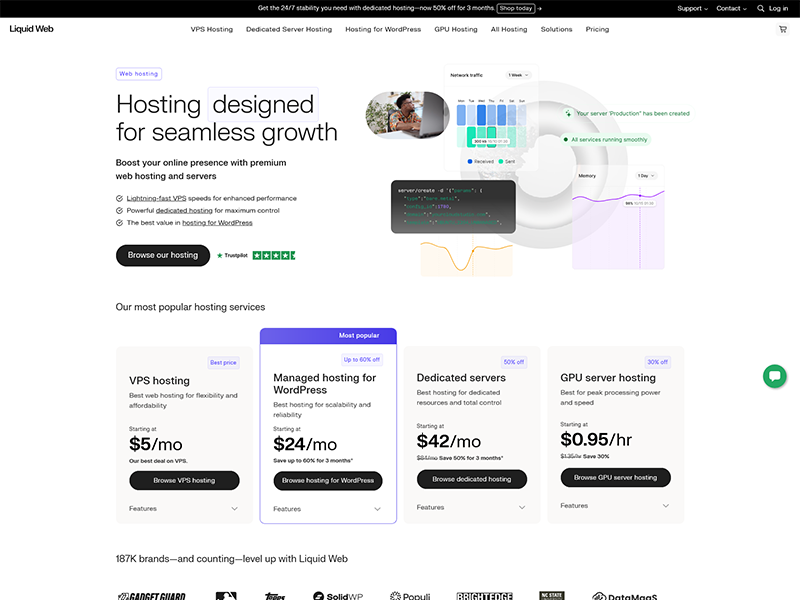 Liquid Web – Best for Dedicated Hosting